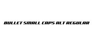 Bullet Small Caps Alt Regular Font