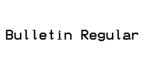Bulletin Regular Font