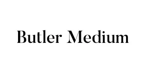 Butler Medium Font