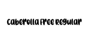 Caberolla Free Regular Font
