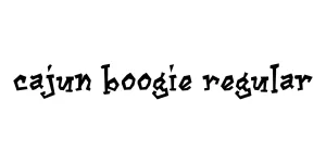 Cajun Boogie Regular Font