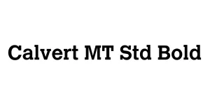 Calvert MT Std Bold Font
