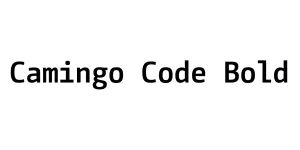 Camingo Code Bold Font