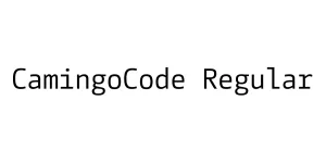 CamingoCode Regular Font