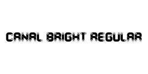 Canal Bright Regular Font