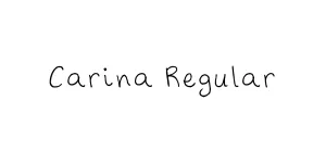 Carina Regular Font