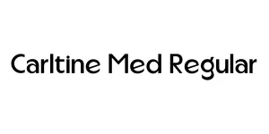 Carltine Med Regular Font
