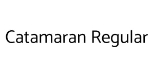 Catamaran Regular Font