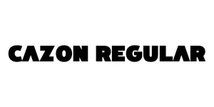 Cazon Regular Font