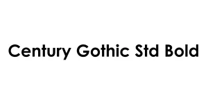 Century Gothic Std Bold Font