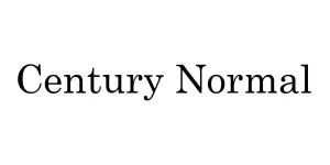 Century Normal Font