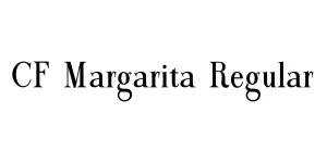 CF Margarita Regular Font