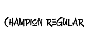 Champion Regular Font