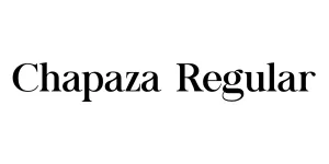 Chapaza Regular Font