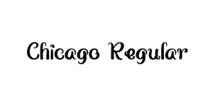 Chicago Regular Font