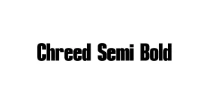 Chreed Semi Bold Font