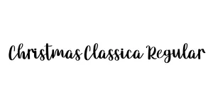 Christmas Classica Regular Font