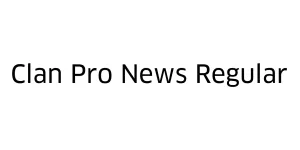 Clan Pro News Regular Font