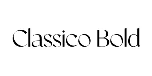 Classico Bold Font