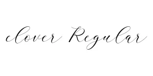 clover Regular Font