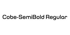 Cobe-SemiBold Regular Font