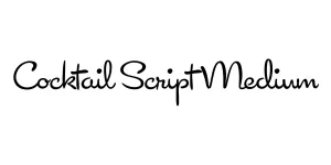Cocktail Script Medium Font