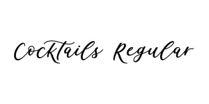 Cocktails Regular Font