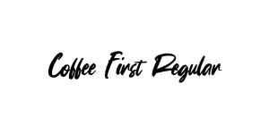 Coffee First Regular Font
