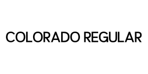 Colorado Regular Font