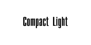 Compact Light Font