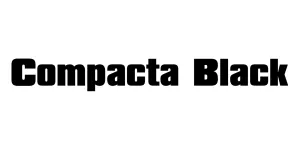 Compacta Black Font