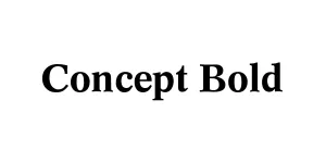 Concept Bold Font