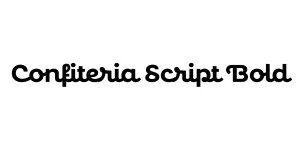 Confiteria Script Bold Font