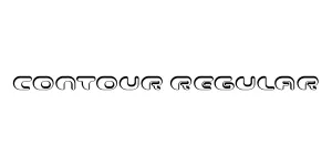 Contour Regular Font