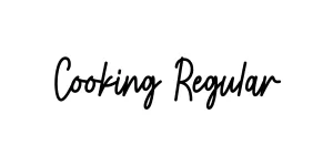 Cooking Regular Font