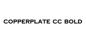 Copperplate CC Bold Font