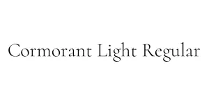 Cormorant Light Regular Font