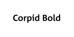 Corpid Bold Font