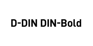 D-DIN DIN-Bold Font