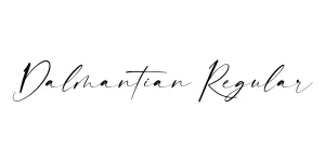 Dalmantian Regular Font