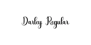 Darley Regular Font