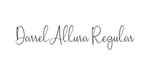 Darrel Allura Regular Font