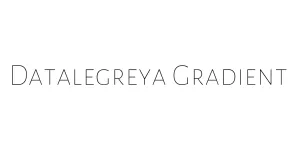 Datalegreya Gradient Font
