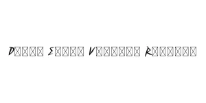 David Elika Version Regular Font