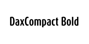 DaxCompact Bold Font