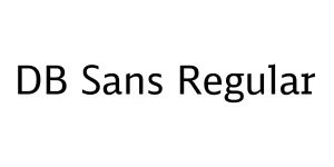 DB Sans Regular Font