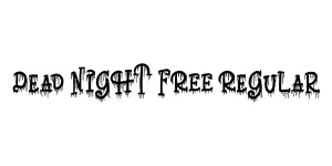 Dead Night FREE Regular Font
