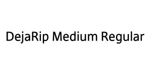 DejaRip Medium Regular Font