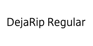 DejaRip Regular Font