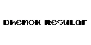 Dhenok Regular Font